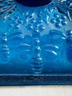 Tiara Indiana Glass Cobalt Blue Honey Bee Box Glass Candy Dish — photo 4