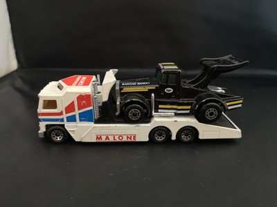 T320 - Matchbox Convoy Kenworth Racing Transporter und Kenworth Auto - Tyrone Malone