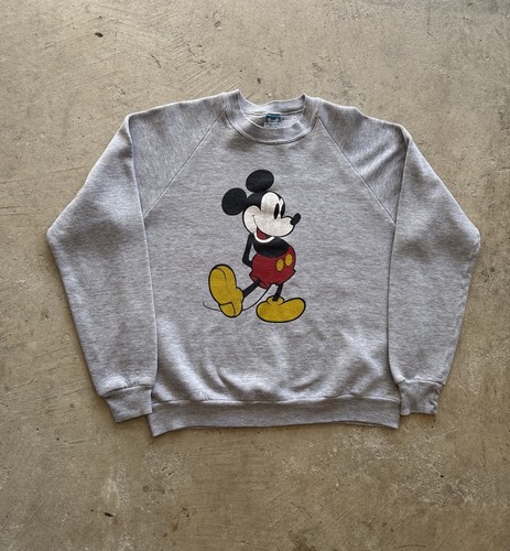 Vintage 1980s Disney Mickey Mouse Crewneck Sweatshirt Adult XL