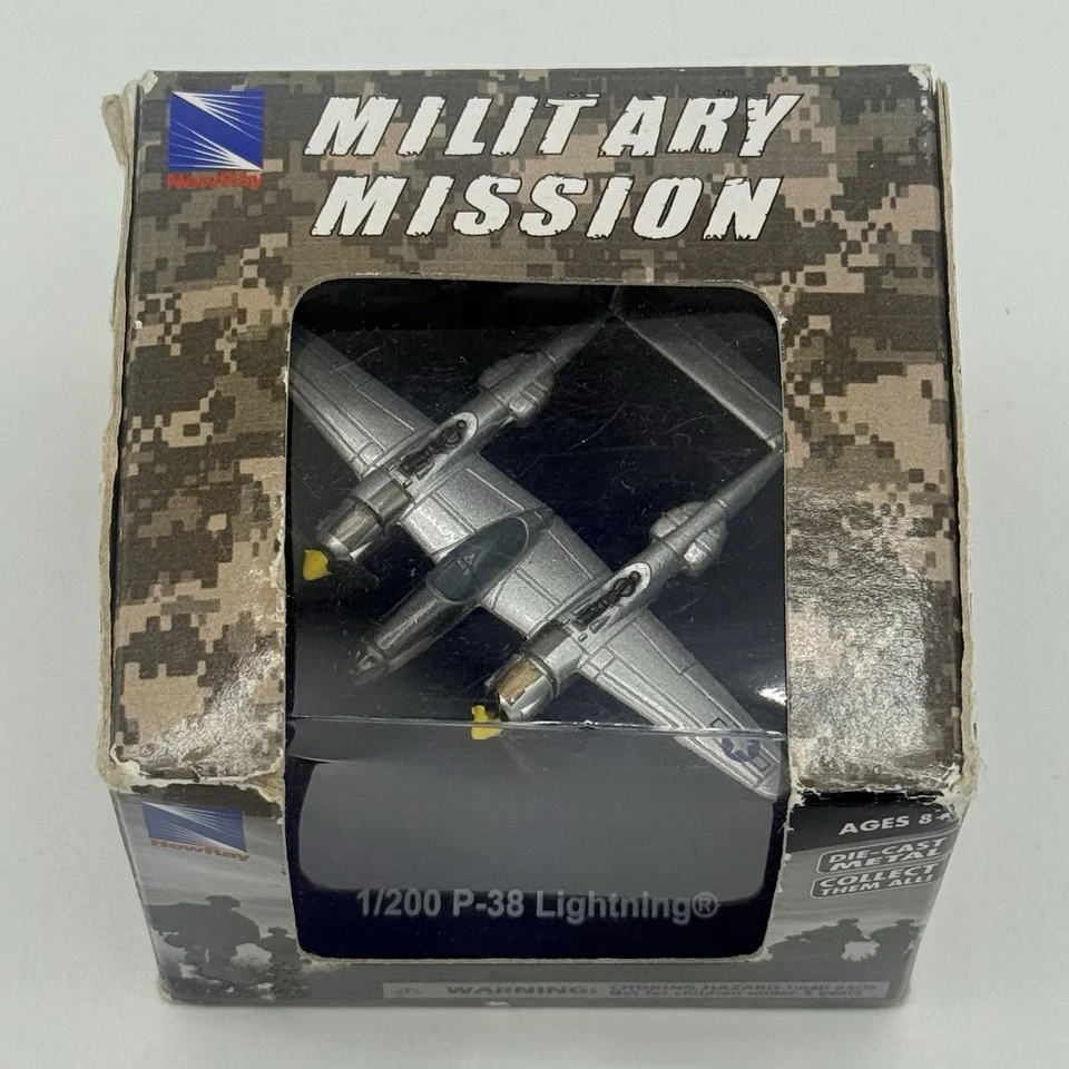 New-Ray 1/200 P-38 Lightning Die-Cast Metal - Image 2 of 4