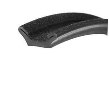 B003 Flexible Flocked Rubber Glass Run Channel for Universal RV Window, 20 Feet