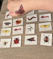 140 Pcs of Easily Removable Safe  Non- Toxic Waterproof Tattoo