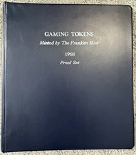 Gaming Tokens 1968 Proof Coin Set