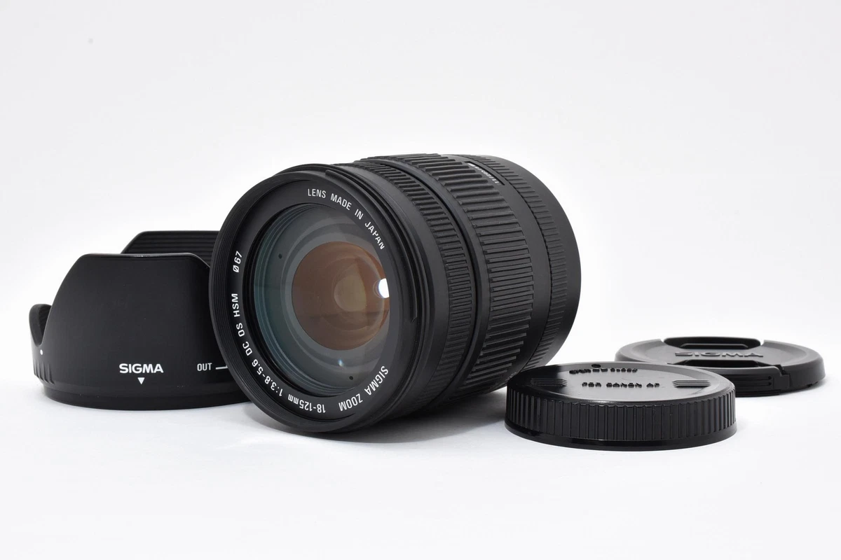 Sigma 18-125mm Focal Camera Lenses for sale - eBay