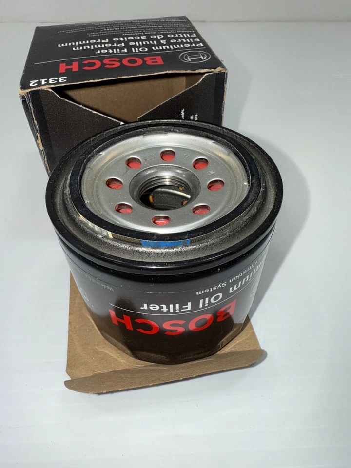 Filtro de aceite de motor - Filtro de aceite premium Bosch 3312 nuevo en caja Foto 4 de 4