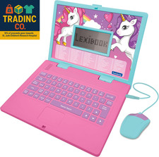 - Unicorn Educational and Bilingual Laptop Spanish/English - Toy for Children wi
