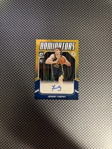 2024-25 Donruss Optic JOHNNY FURPHY gold  /10 Dominators Autograph Rookie Auto