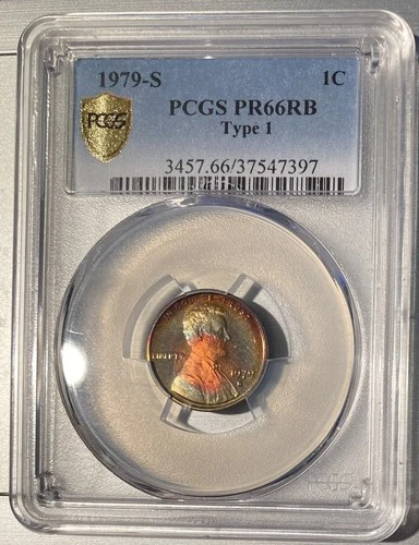 1979-S Lincoln Memorial Cent Proof — photo from the most recent tracked eBay sale