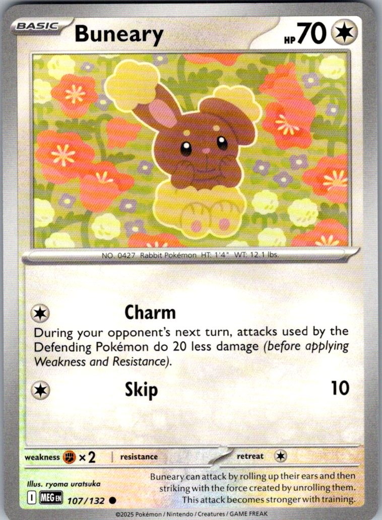 ME01: Mega Evolution #107/132 Buneary