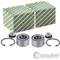 2X SNR RADLAGER-SATZ Vorne Passend FÜR Ford Tourneo Transit Links+Rechts