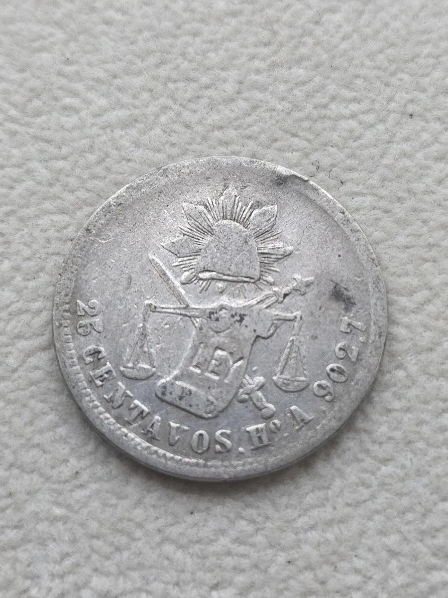 Silver 1879 Year Second Republic of Mexico Coins (1867-1905) for