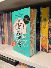 The First to Die at the End by Adam Silvera ✨ WATERSTONES, SPRAYED EDGES, SIGNED