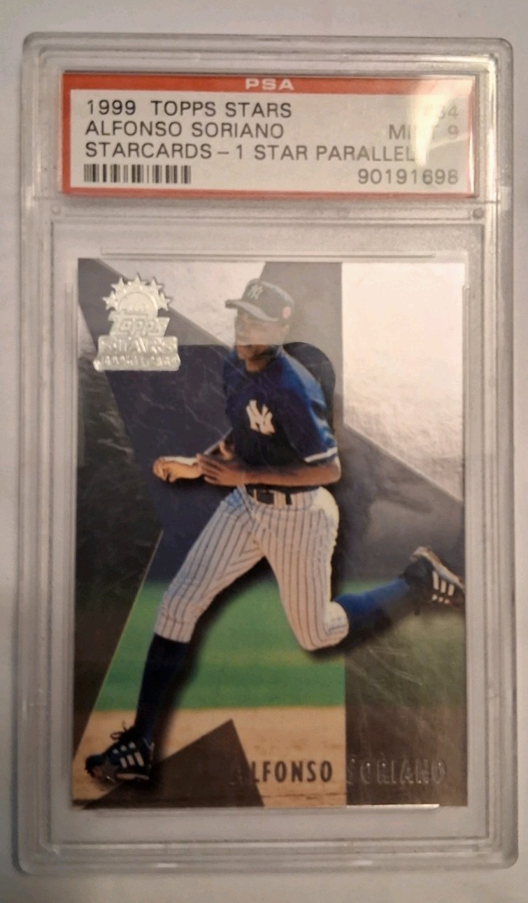 Alfonso Soriano #34 2023 Panini National Treasures Baseball