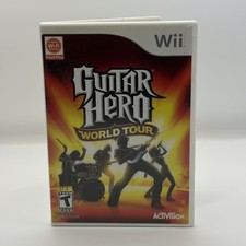 Guitar Hero: World Tour (Nintendo Wii, 2008) CIB Complete