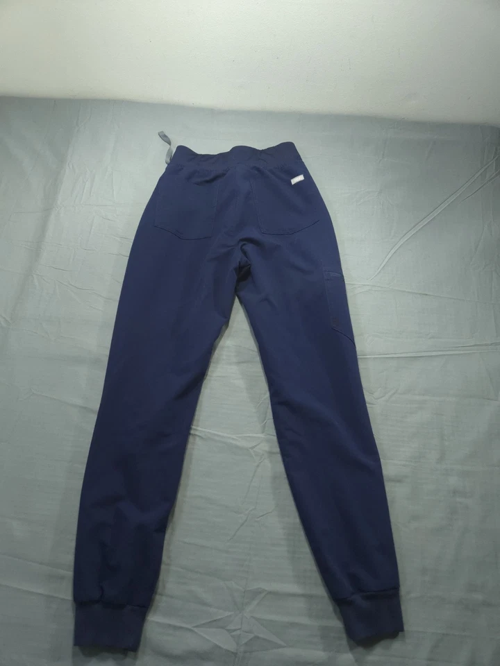 Pantalones Médicos Figs Mujer Extra Pequeños Jogger Zamora Cintura Alta Azul PO 2784 Foto 2 de 4