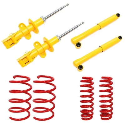 TA TECHNIX Assetto Sportivo Ammortizzatori Molle Fiat Panda 1986-2003 141A 2WD -40mm/-40mm