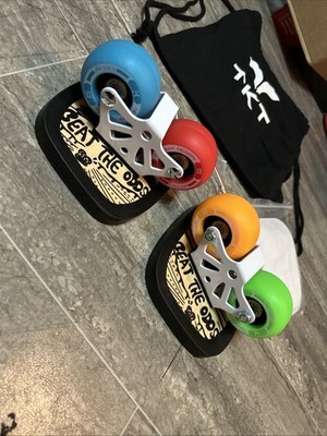 TKT FreeSkates - High Resilience Free Drift Board - Maple Deck Drift Shoes wi...