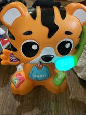 Fisher Price Link Squad Bop Groove Tiger Interactive Learning Toy for Kids WORKS