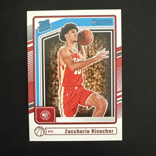 2024-25 Panini Donruss Zaccharie Risacher Rated Rookie (Base) #219