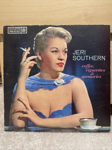 JERI SOUTHERN Coffee Cigarettes & Memories FORUM Jazz VG+ VINYL LP Record USED