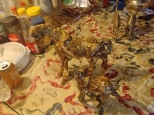 Enesco Trail of Painted Ponies 2009  4018387 Native Dancer with Box  Tag