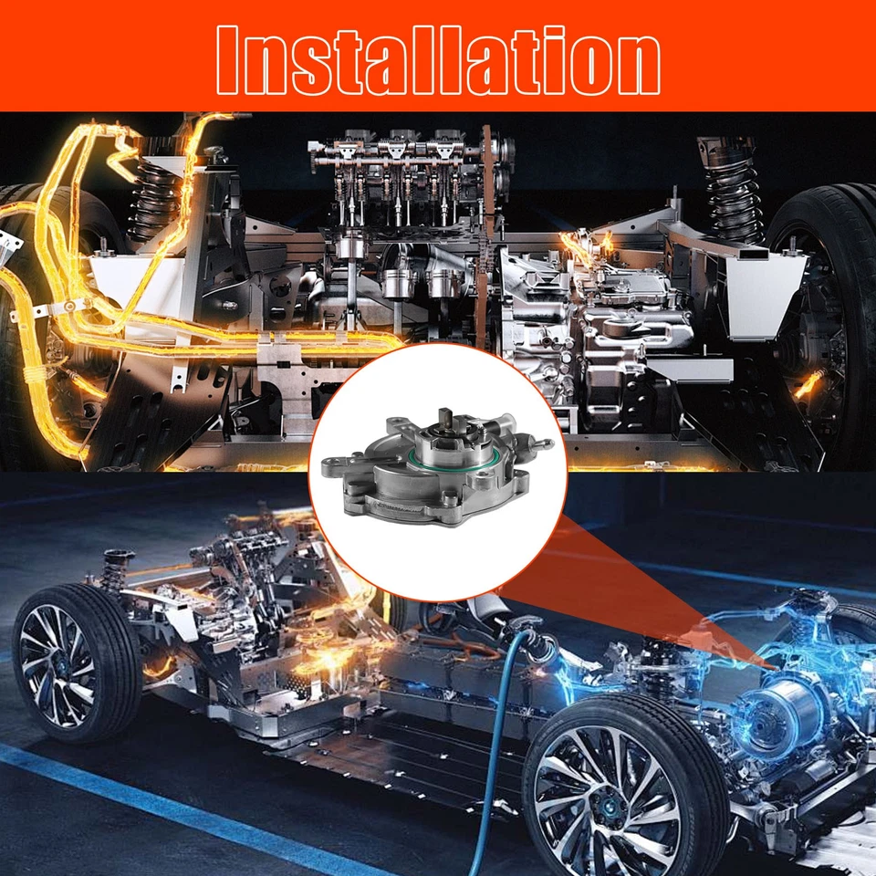 Brake Vacuum Pump For Mercedes-Benz C280 C300 C350 E350 ML350 R350 SLK280 SLK300 Foto 3 de 4