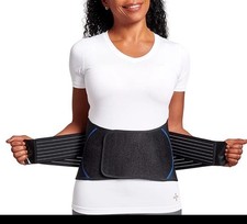 Tommie Copper Adjustable Compression Back Brace Black - Large/XL