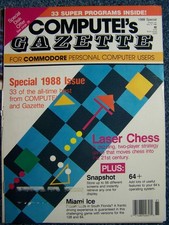 Compute s Gazette magazine for Commodore Computers - May 1988 Special Issue