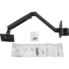 Ergotron MXV Desk Monitor Arm Matte Black