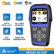 NEXAS NL102P Heavy Duty Truck Scanner Diesel Diagnostic Tool for Isuzu Hino DPF