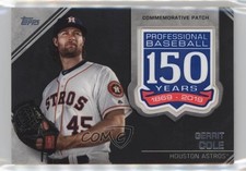 2019 Topps Update 150th Anniversary Manufactured Gerrit Cole #AMP-GC Patch 1e55