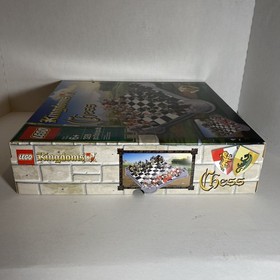 Lego Kingdoms Chess Set Board, Box, & Unused Tiles (853373)