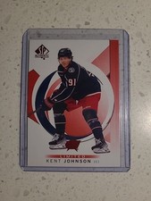 2024-25 SP AUTHENTIC Hockey KENT JOHNSON #37 LIMITED RED