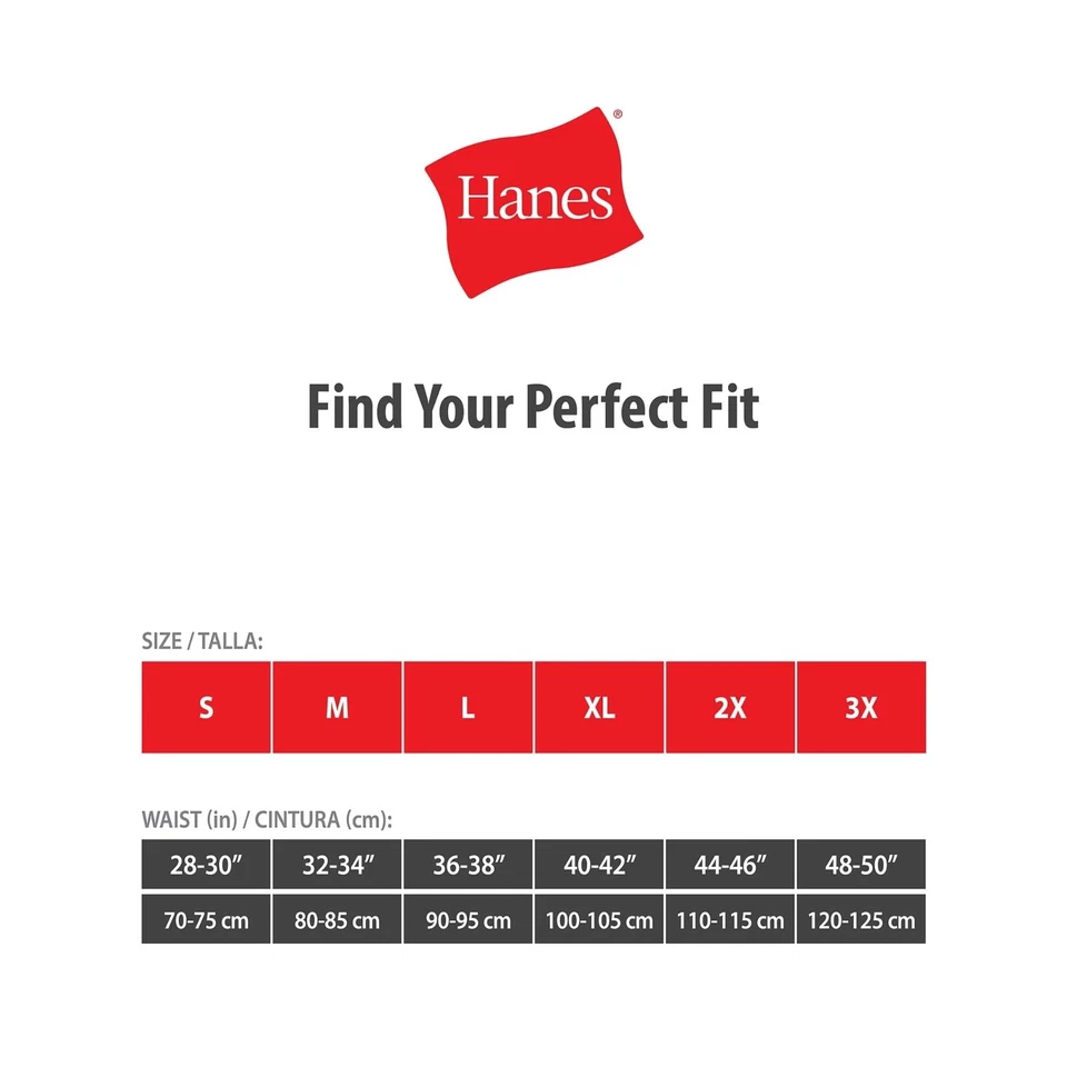 Hanes Men Brief 10-Pack Comfort Flex Waistband White FreshIQComfortSoft sz S-2XL - Image 3 of 4