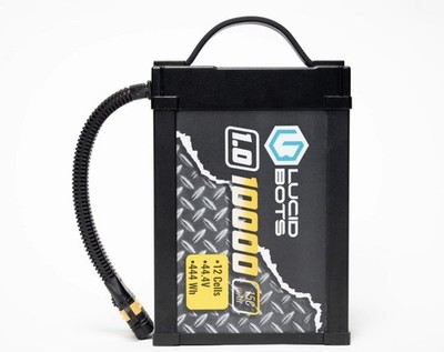 LUCID BOTS PLUS 1.0 COMPACT 10000mAh 44.4V 15C 12S LIPO SMART BATTERY PACK