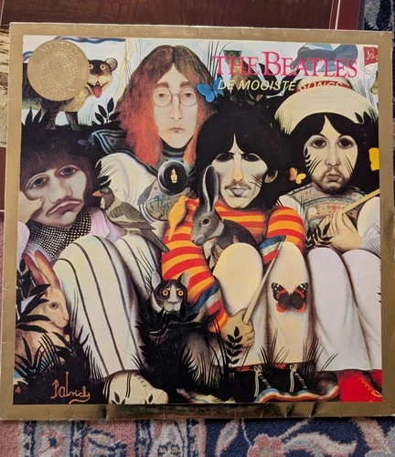 RARE ART COVER THE BEATLES PRISTINE VINTAGE VINYL LP De mooiste songs Parlophone