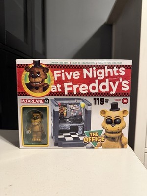 Five Nights At Freddy s McFarlane Toys Sealed The Office With Golden Freddy Set
