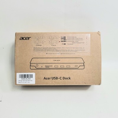 Acer ODK370 13 in 1 USB-C Type C Charging Docking Station HDMI DP Ethernet