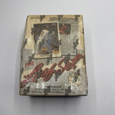 1990 The Leaf Set Baseballs Series 2 Factory Sealed Box