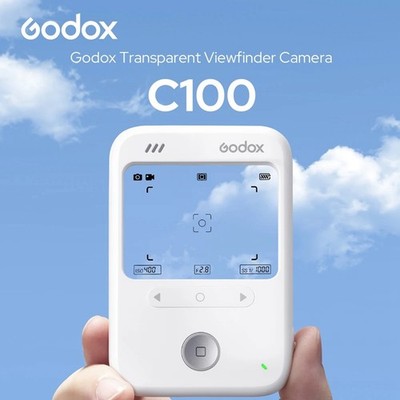 Godox C100 Retro Camera CCD Transparent Viewfinder Camera Carry Vlog Display