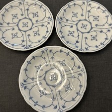 3 X Winterling Bavaria Kuchenteller , kleine Teller, indisch blau