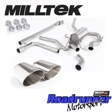 Milltek Suzuki Swift Sport 1.4 Exhaust System Cat Back Non Res Polish Tip SSXSZ8
