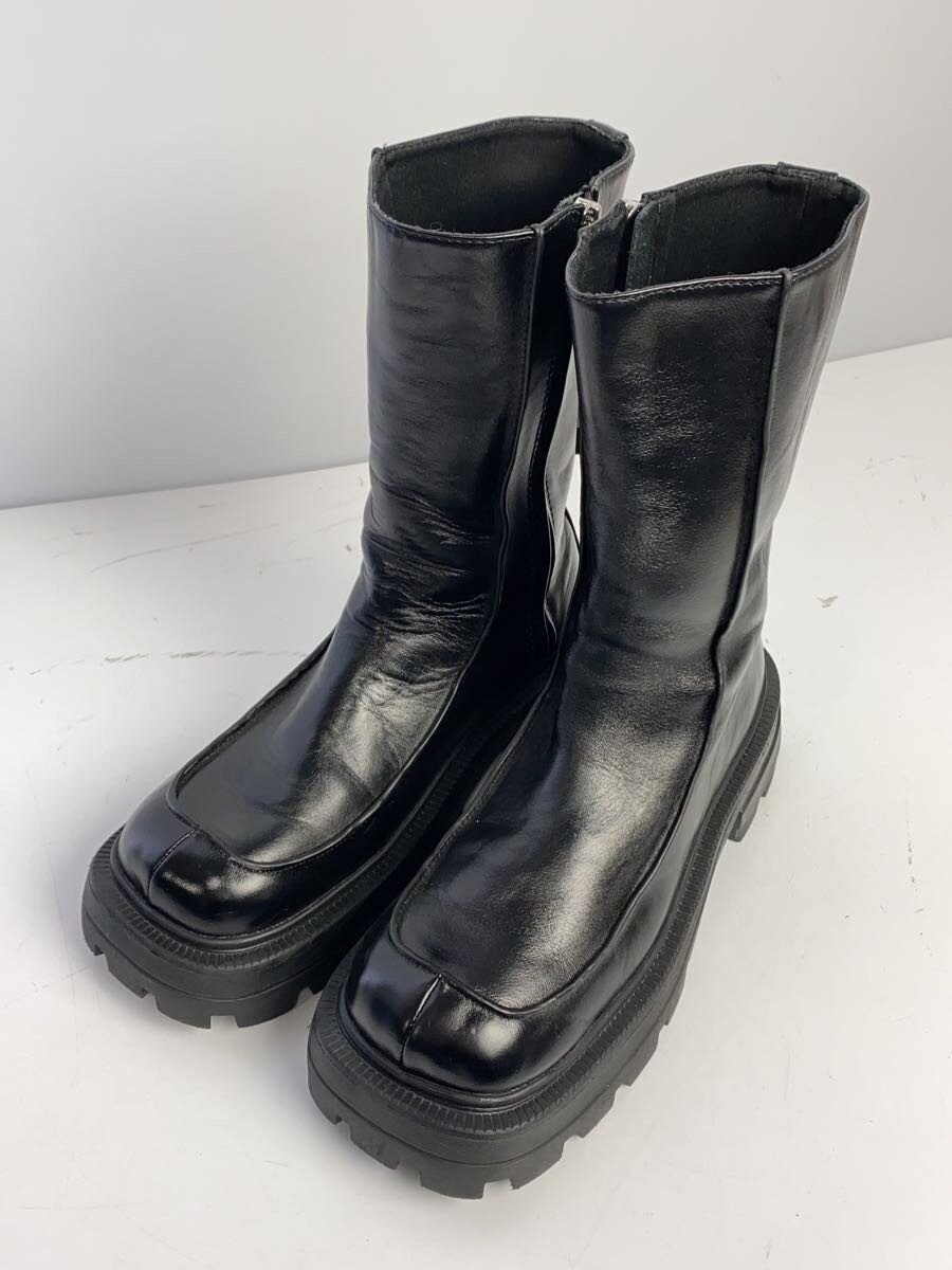 Ameri Shark Sole Square Boots Boots L Blk K0k91 - image 2