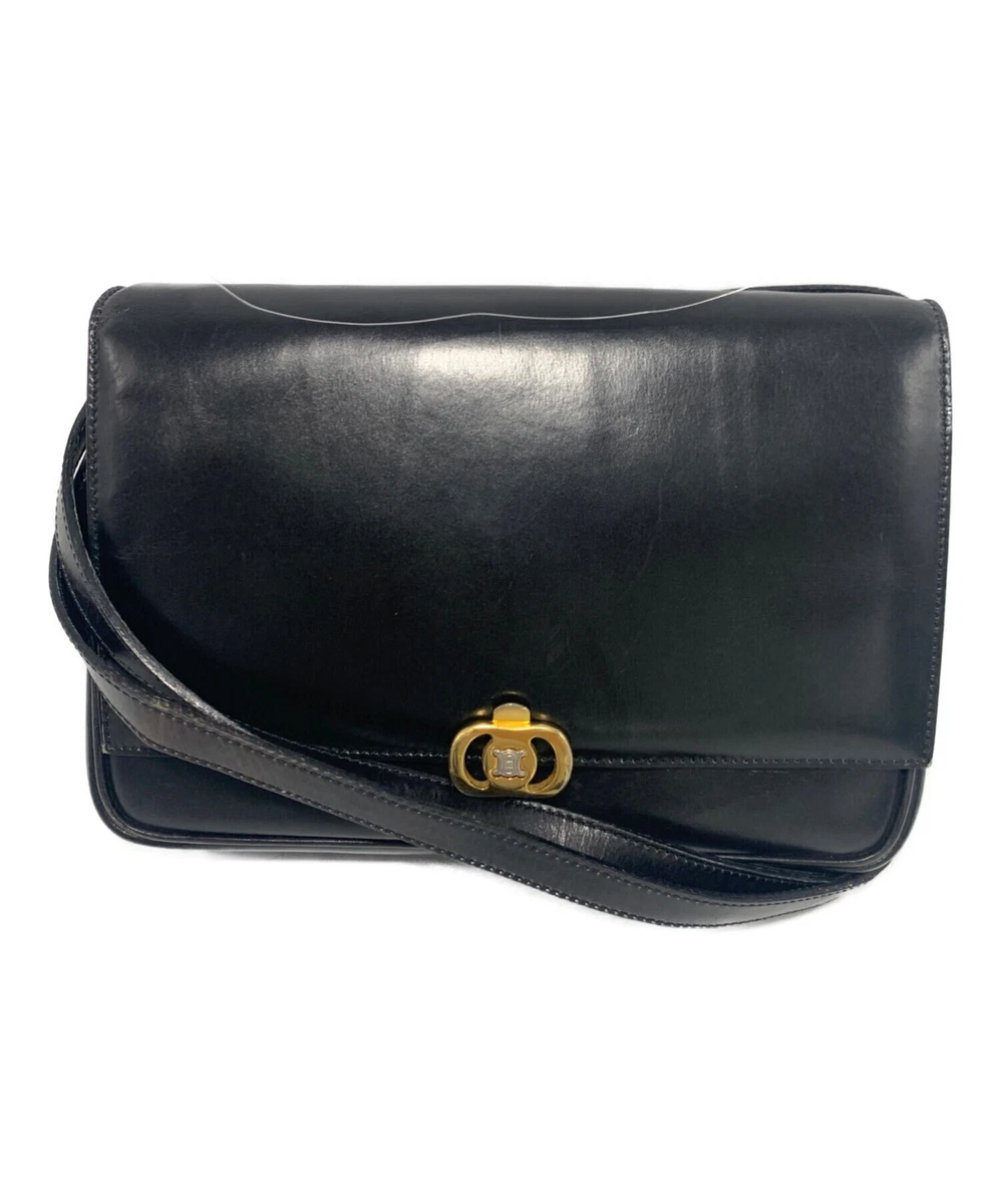 バッグ Celine Vintage Black Leather Pouch Bag CELINE Black Bags & Handbags for Women for sale - eBay