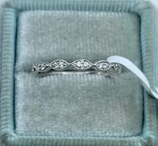 1.40Ct Round Cut Real Moissanite Womens Promi...