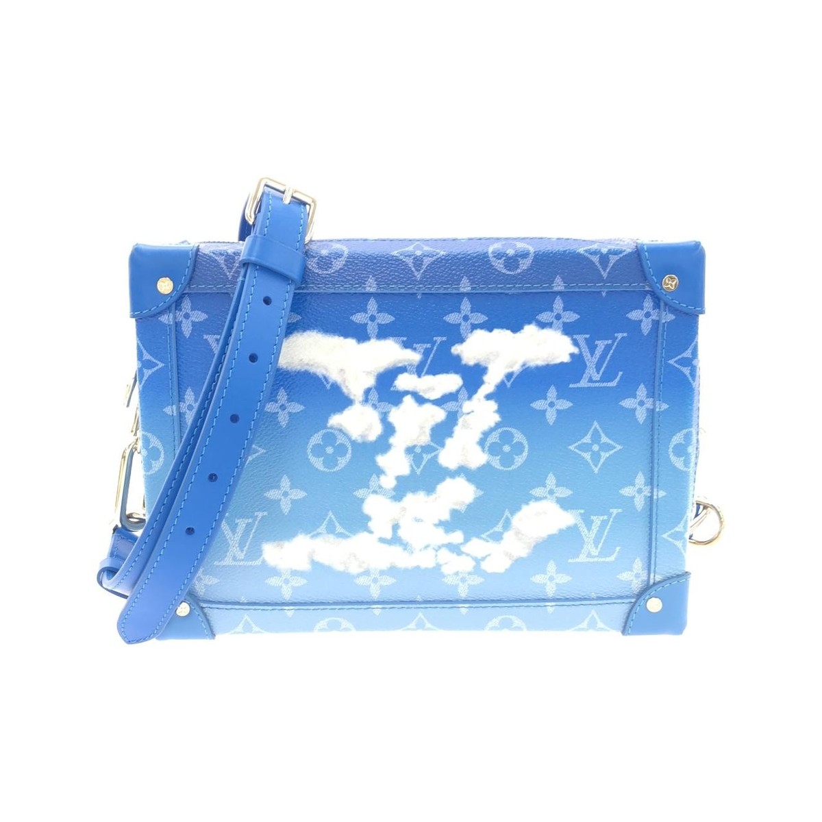 Authentic Louis Vuitton Monogram Clouds Soft Trunk M45430 Shoulder