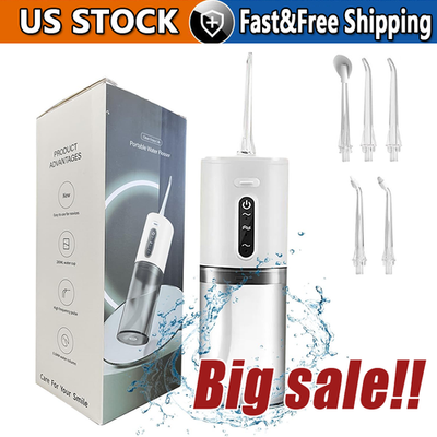 #ad #ad New Cordless Water Flosser Dental Oral Irrigator Travel Teeth Cleaner Floss Pick $13.49