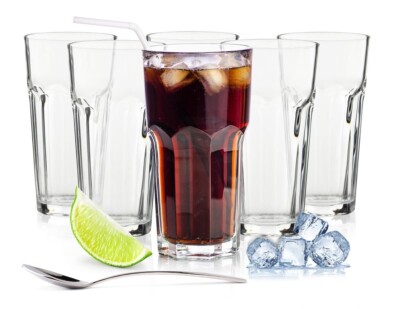6 Cocktailgläser 425ml Caipirinha Gläser Longdrinkgläser Trinkgläser