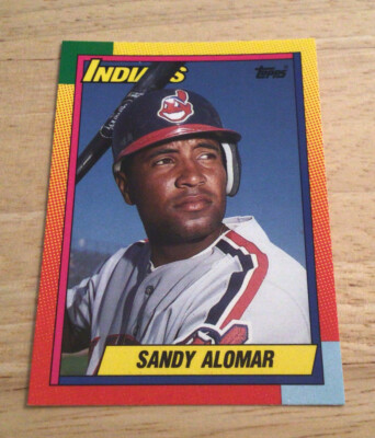 Sandy Alomar Rookie 1990 Topps Traded # 2T