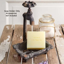 Reproduction Vintage Style Water Faucet  SOAP DISH - Cast Iron - Farmhouse